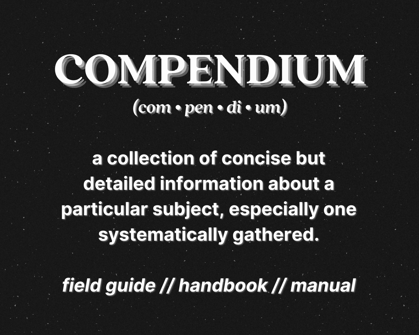 Business Information Compendium: Insider Guide